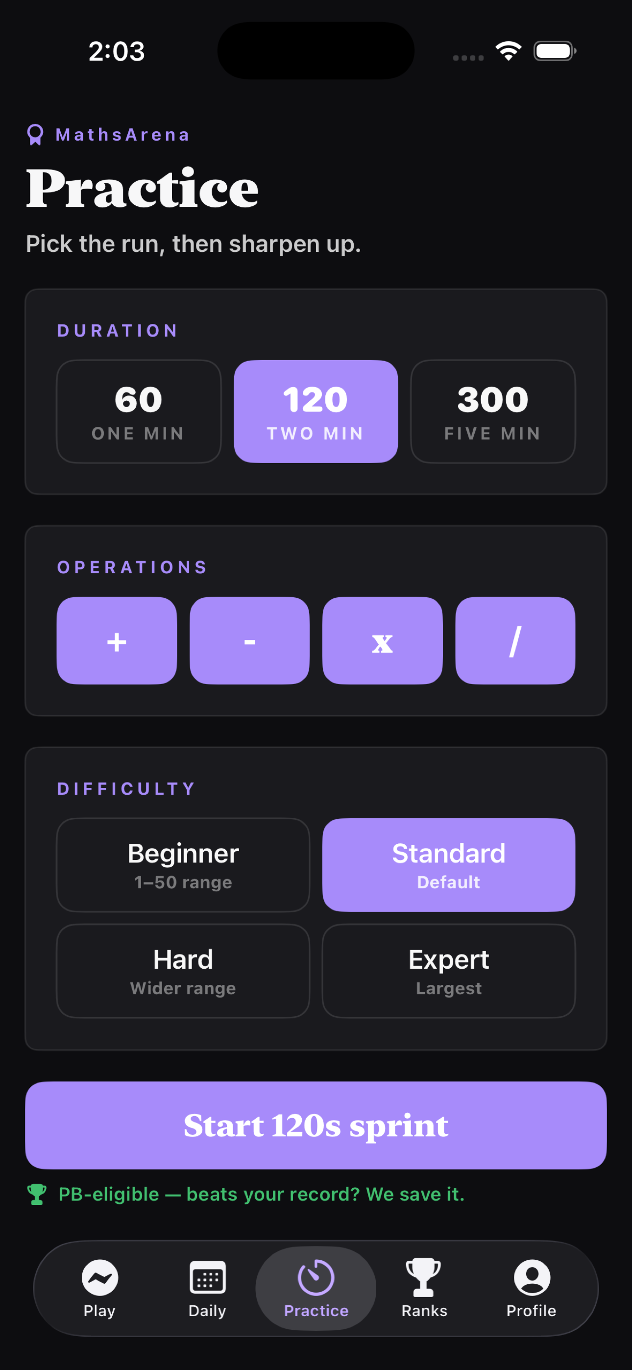 MathsArena screenshot 8