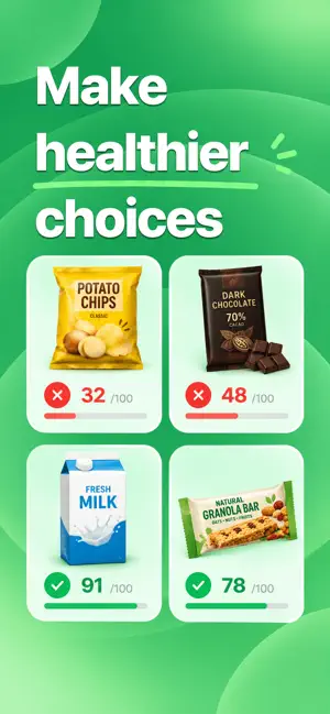 FoodIQ - Healthy Food Scan screenshot 1