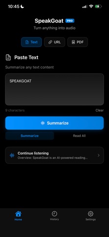 SpeakGoat screenshot