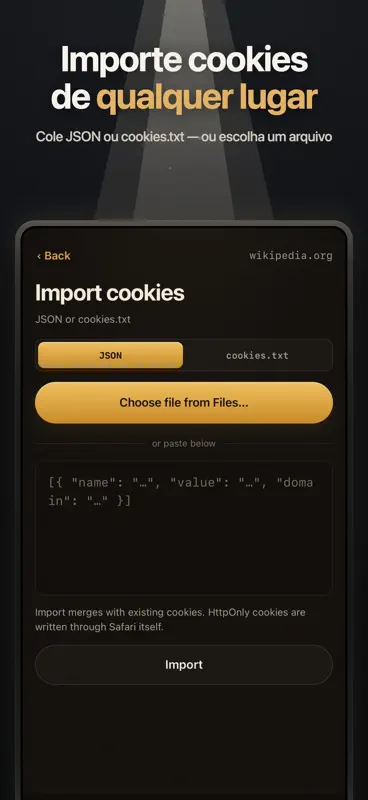 The Cookie Editor for Safari screenshot 6 of 7