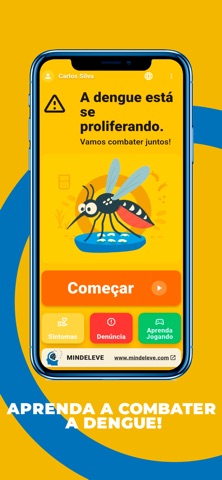 Dengue App iPhone screenshot