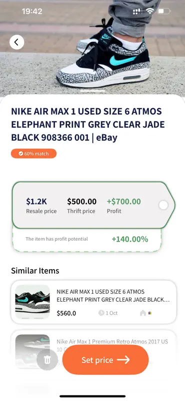 The Thrift AI－Profit Αρρ screenshot 9 of 10
