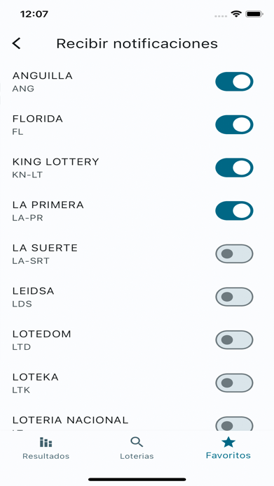 Premios RD Loteria Dominicanas iPhone screenshot 1 - Productivity app
