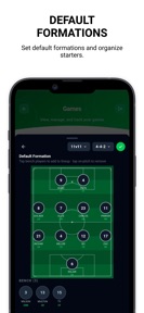 Soccer Stats Tracker - App screenshot