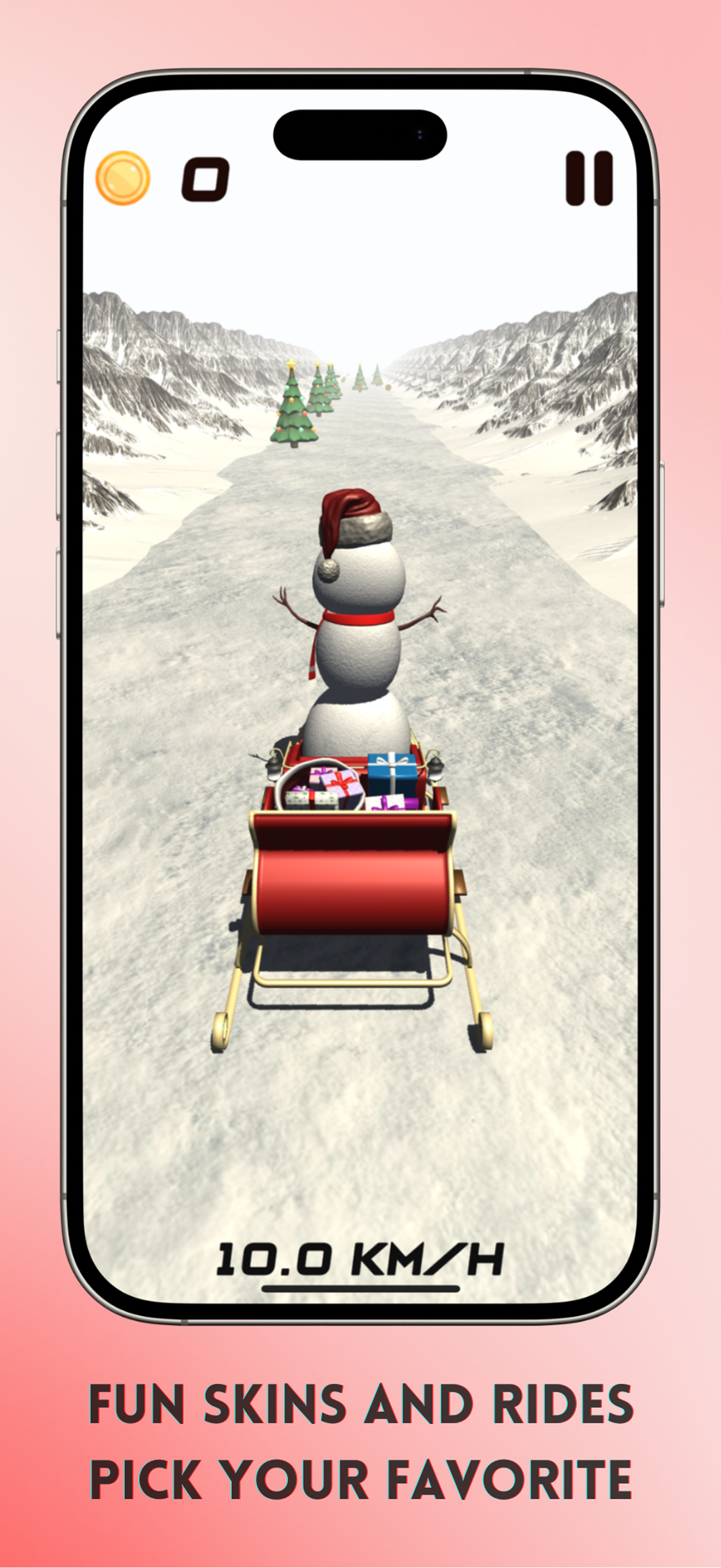 Snowman Run: Winter Escape screenshot 6