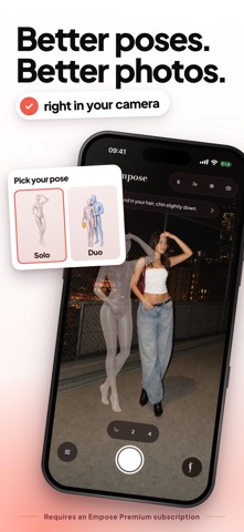 Empose: Aesthetic Poses app screenshot