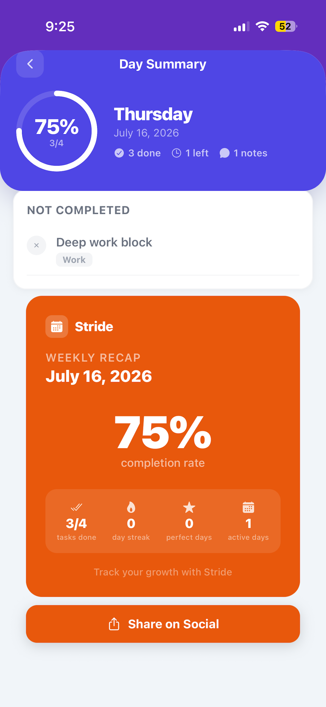 Stride: Habit Tracker screenshot 6