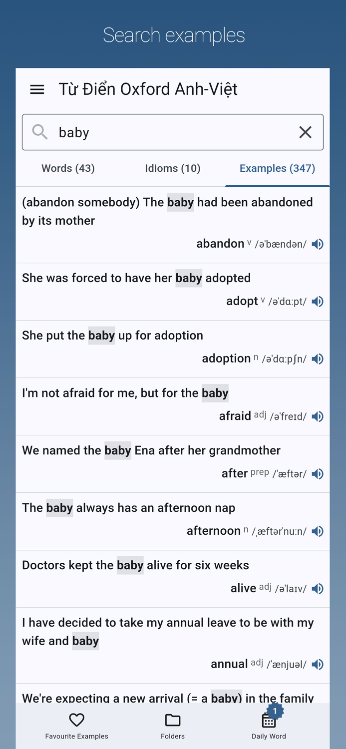 Từ Điển Anh-Việt Oxford