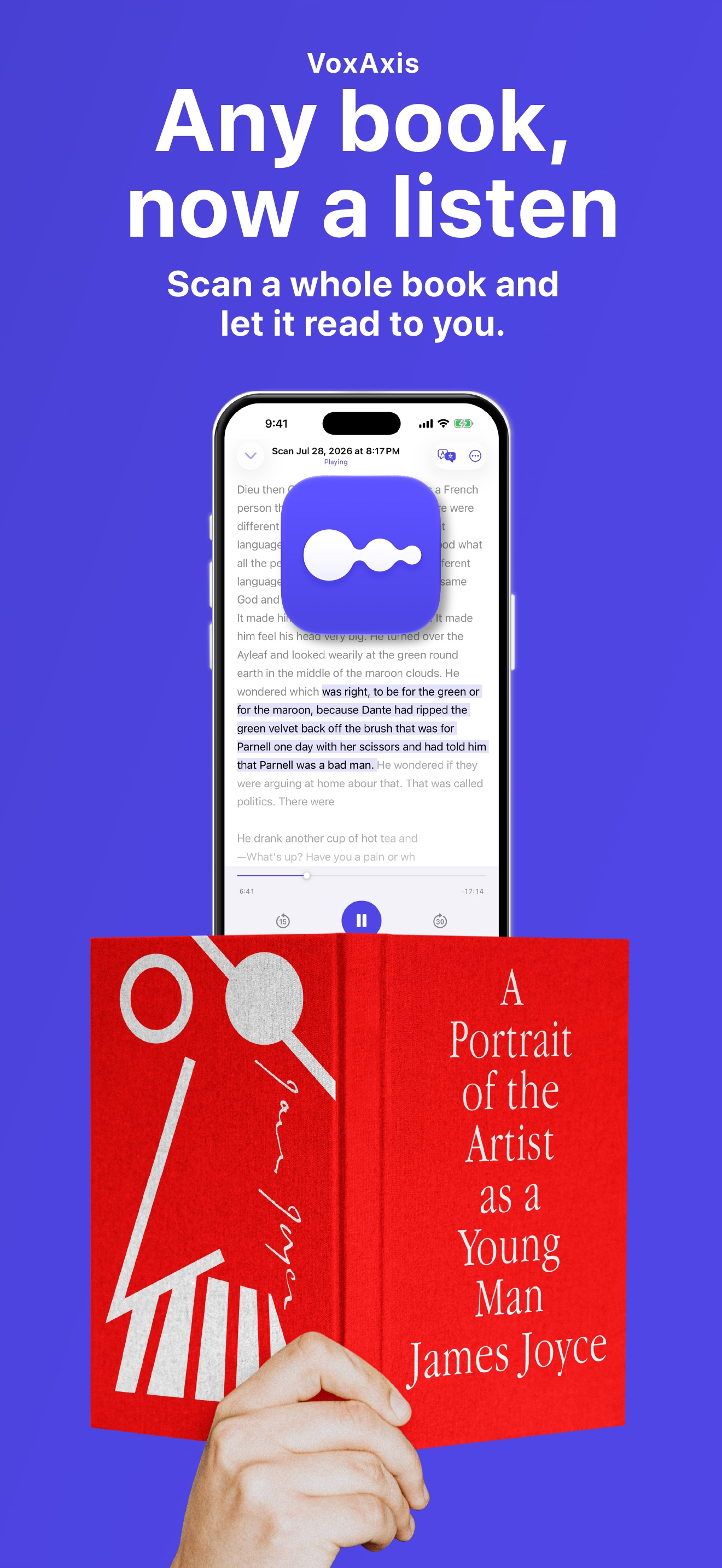 VoxAxis: Scan & Listen