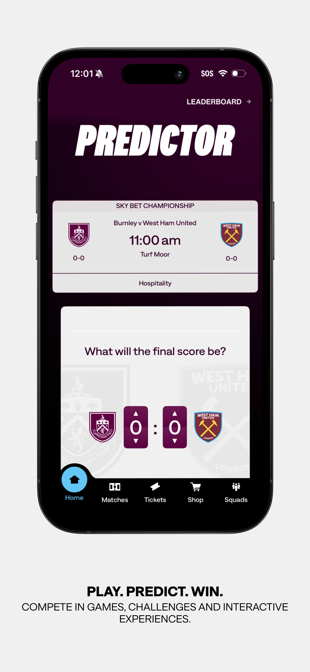 Official Burnley FC App screenshot 4