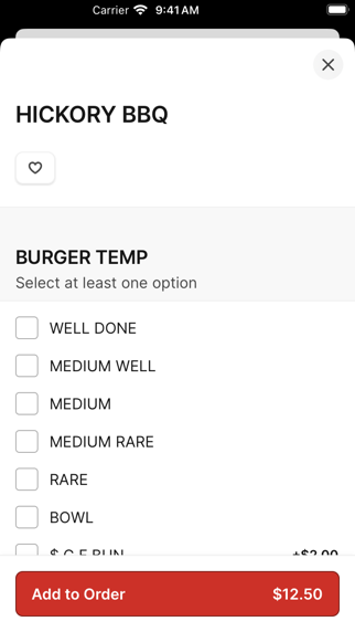 Wraptitude To Go iPhone screenshot 3 - Food & Drink app