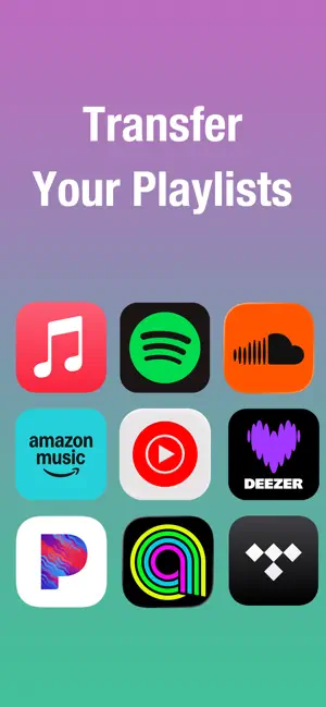 PlaylistPort：Playlist Transfer screenshot 1
