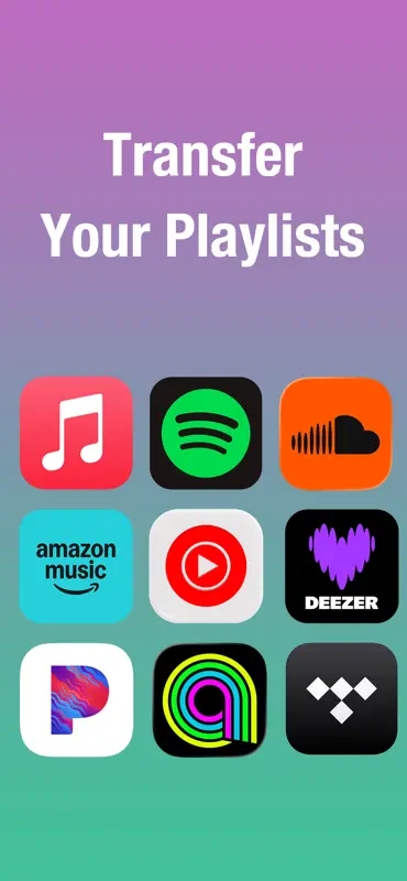 PlaylistPort：Playlist Transfer screenshot 1 of 6