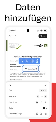 PDF Füller und Unterschrift screenshot 4