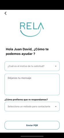 Rela Services iPhone screenshot