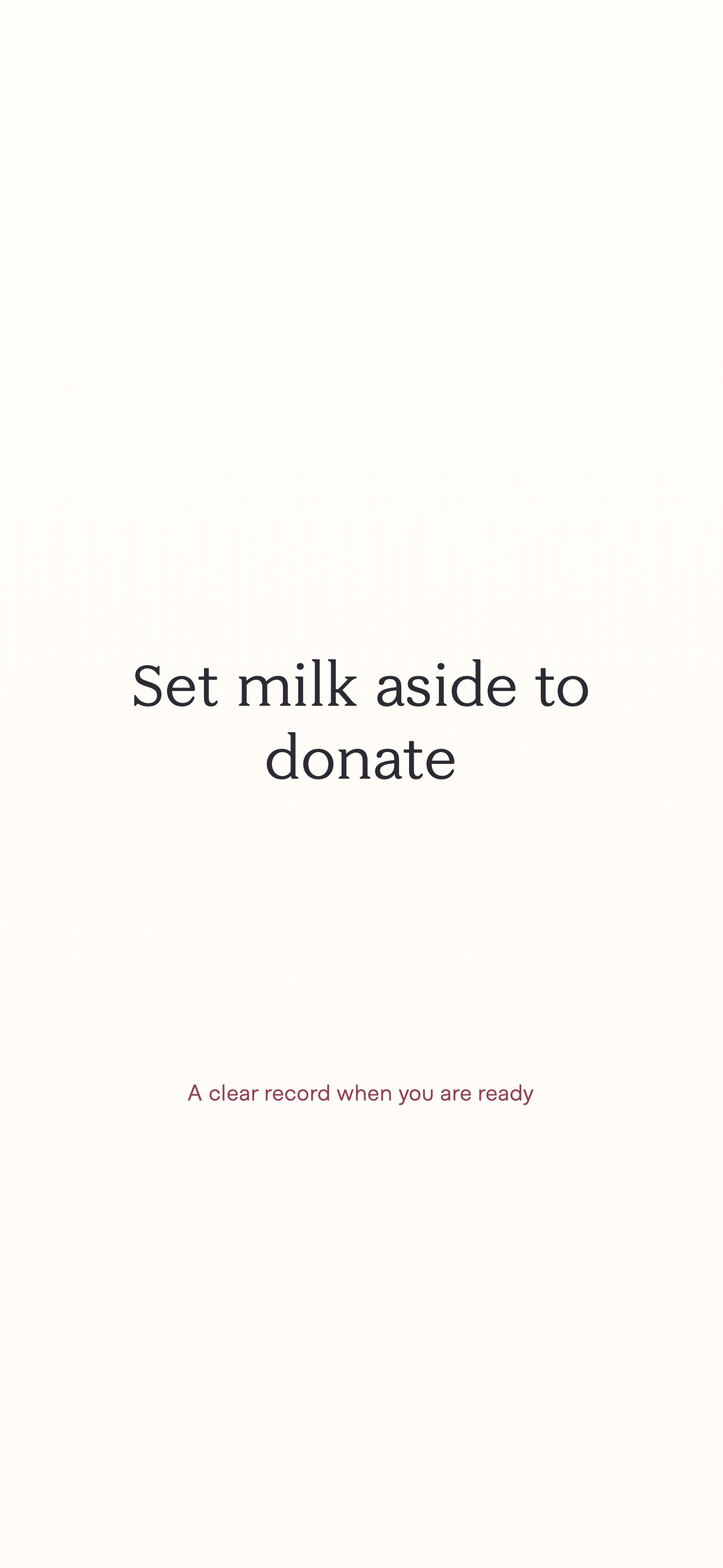 PumpKin Milk Tracker