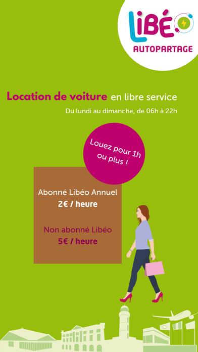 Libéo Autopartage Screenshot