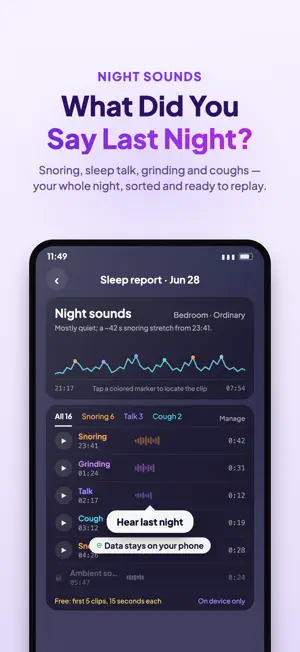 Sleep Island: Tracker & Sounds screenshot 2