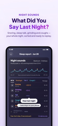 Sleep Island: Tracker & Sounds Screenshot 2 of 8