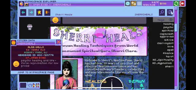 Hypnospace Outlaw screenshot 3
