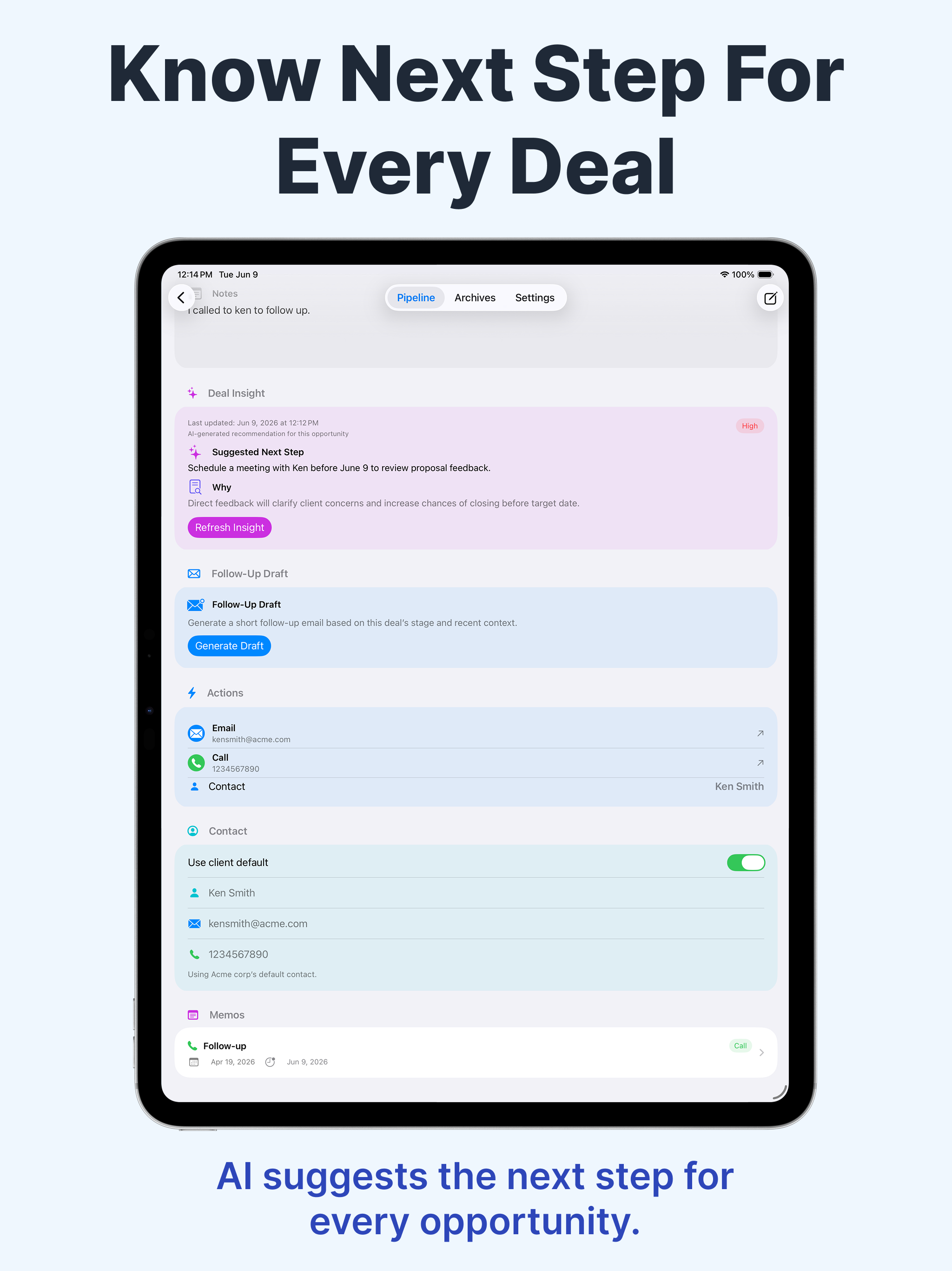 Client Pipeline: Sales CRM screenshot 14