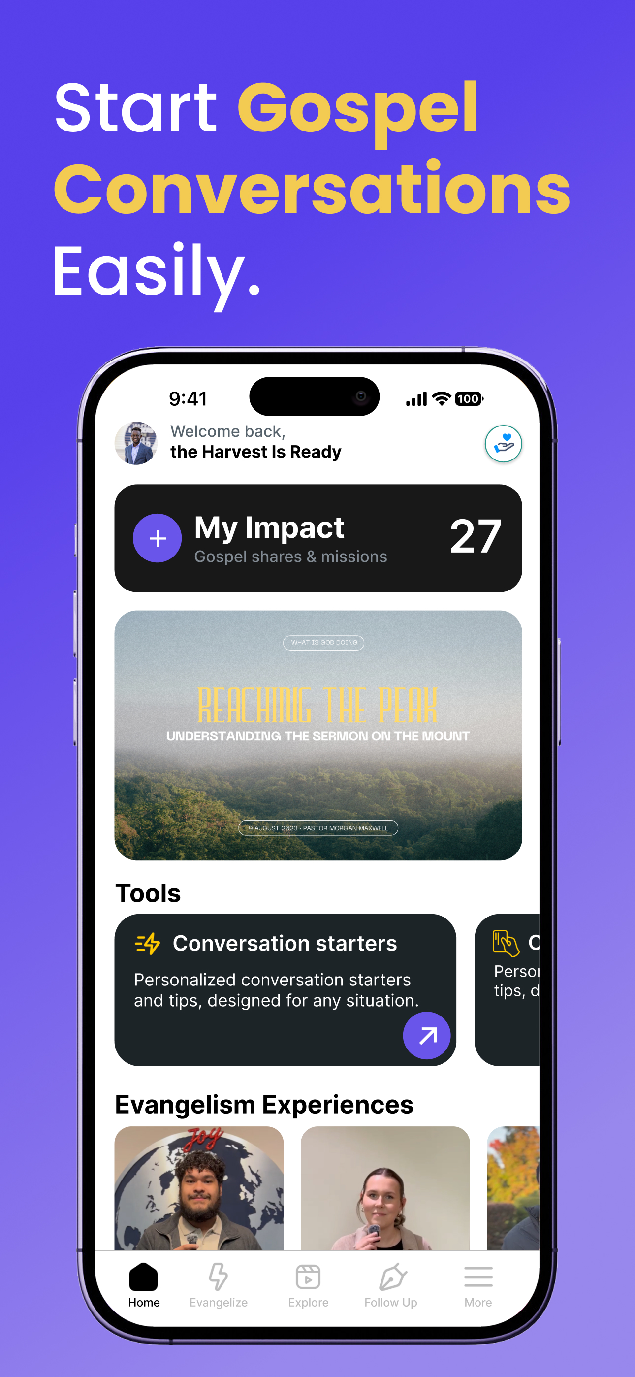 iEvangelize - Share the Gospel