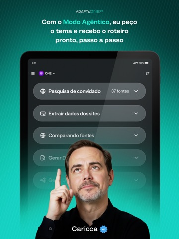 Adapta One 26 iPad screenshot