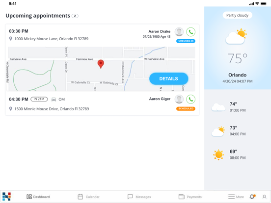 NikoHealth iPad screenshot 1 - Business app