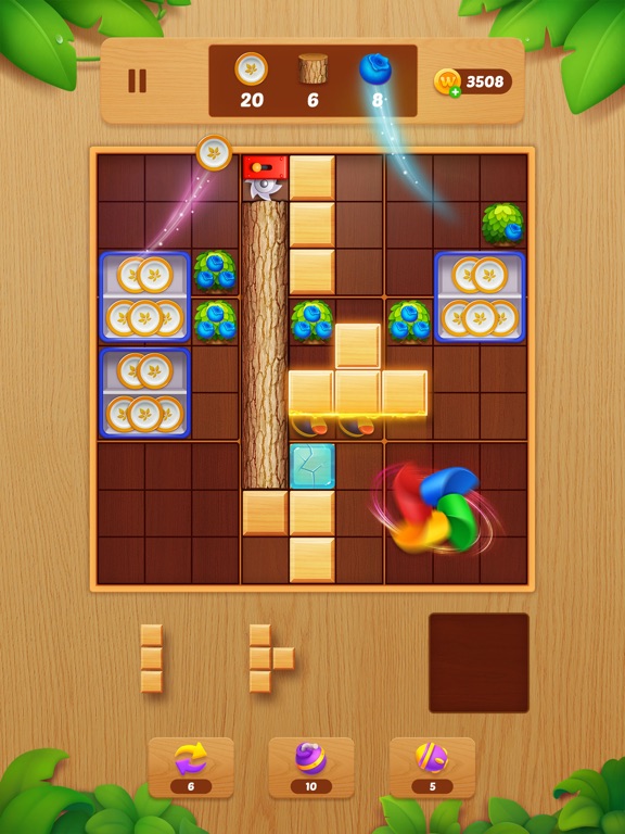 Screenshot #5 pour Block Crush: Wood Block Puzzle