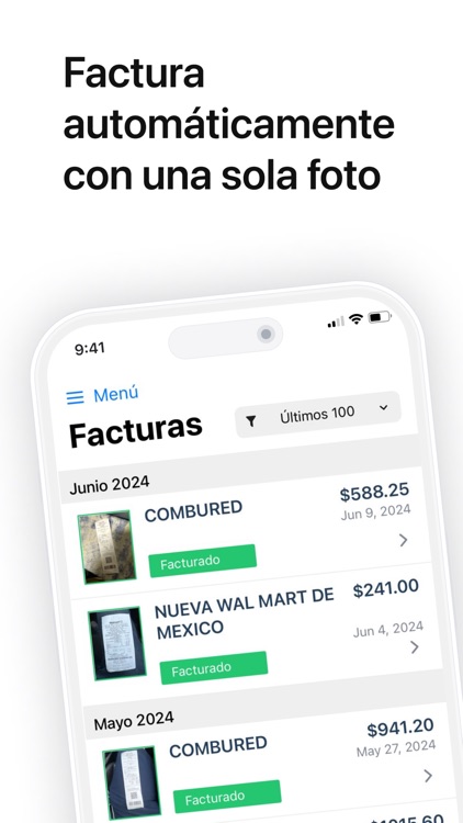 Fotofacturas - Factura fácil