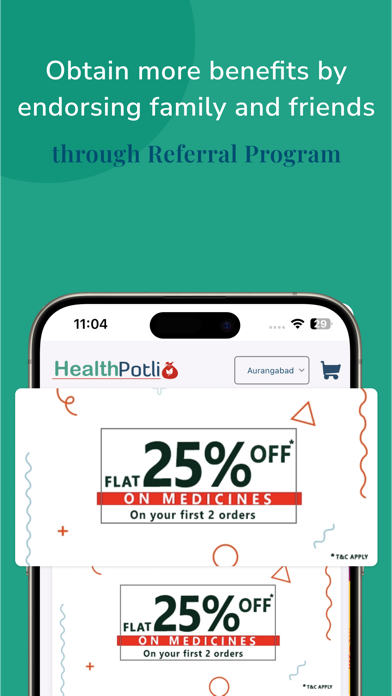 HealthPotli Medicine Delivery Screenshot