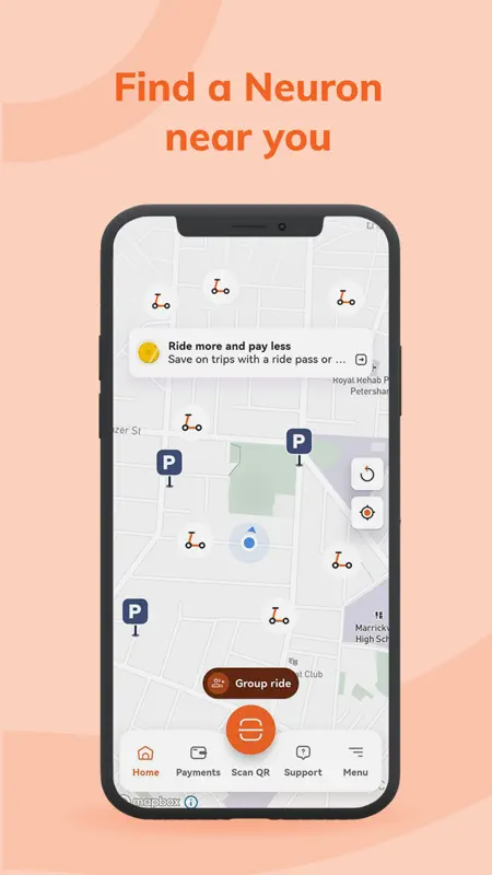 Neuron E-scooters and E-bikes screenshot 5 of 5