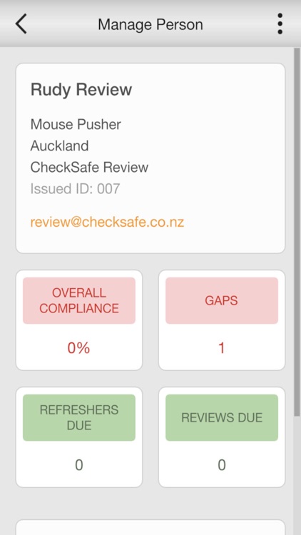 CheckSafe App