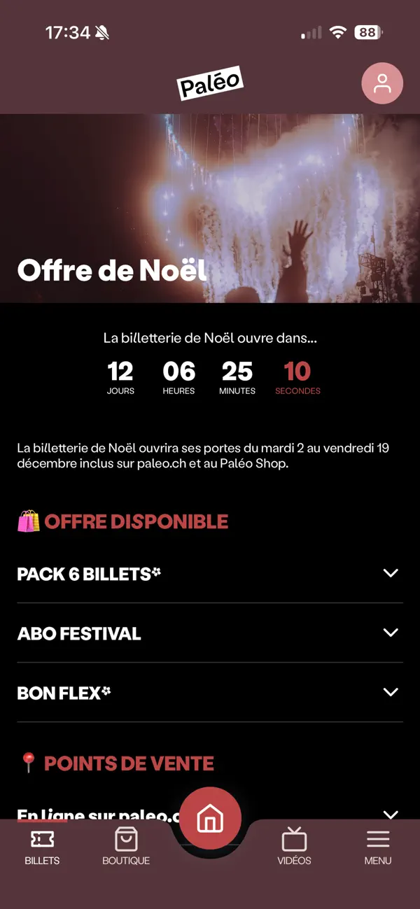 Screenshot #2 pour Paléo Festival Nyon 2026