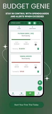Budget Genie: Money Manager iPhone screenshot