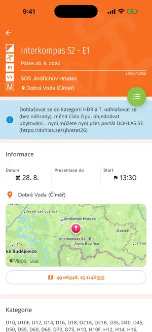 ORISapp screenshot 2