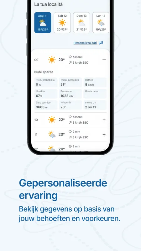 3B Meteo - Wettervorhersagen screenshot 5 of 7