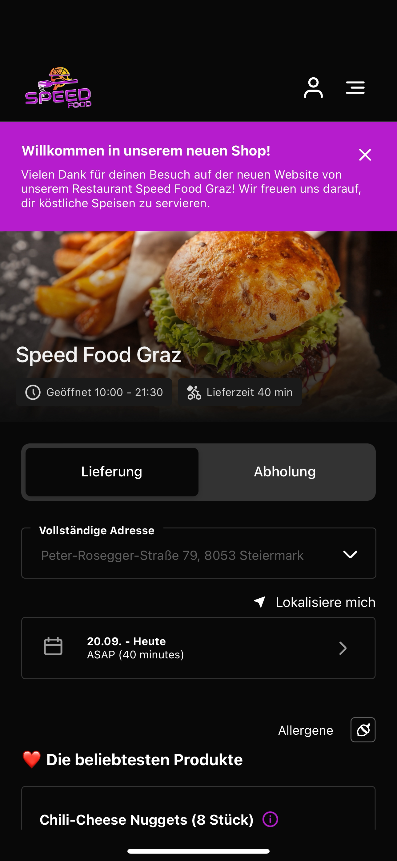 Speed Food Graz