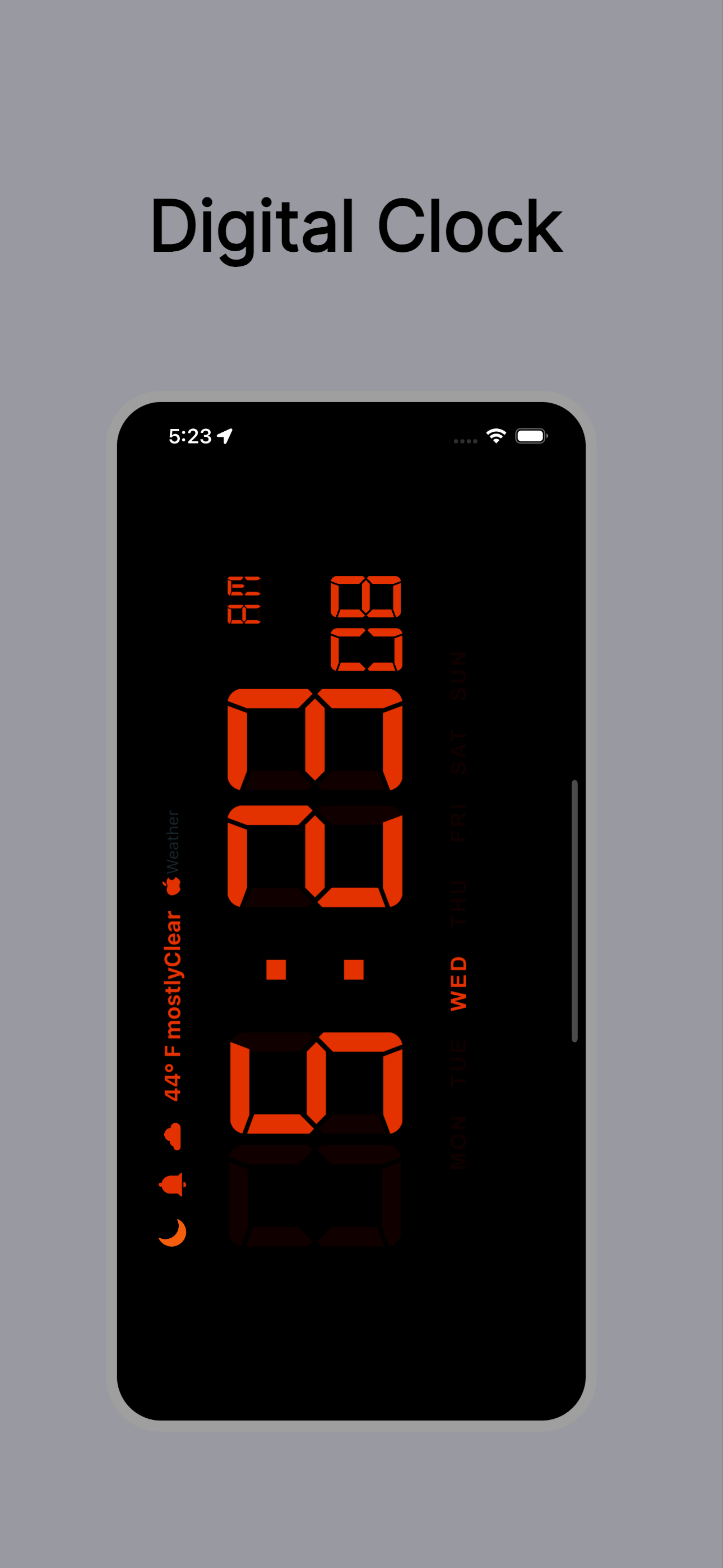 Time Clock-Weather Forecast