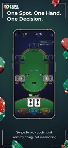 Poker Reflex: GTO Trainer screenshot