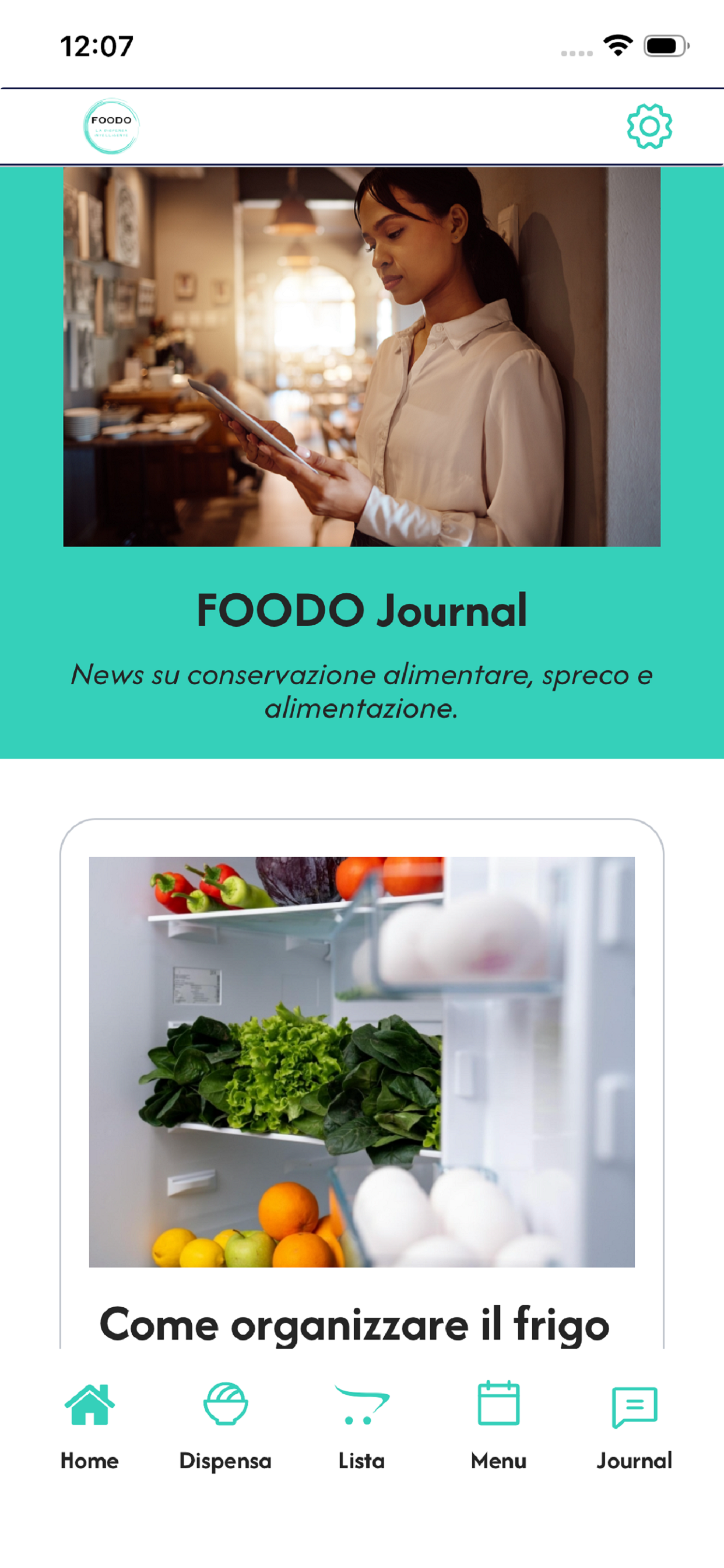 Foodo la dispensa intelligente screenshot 6