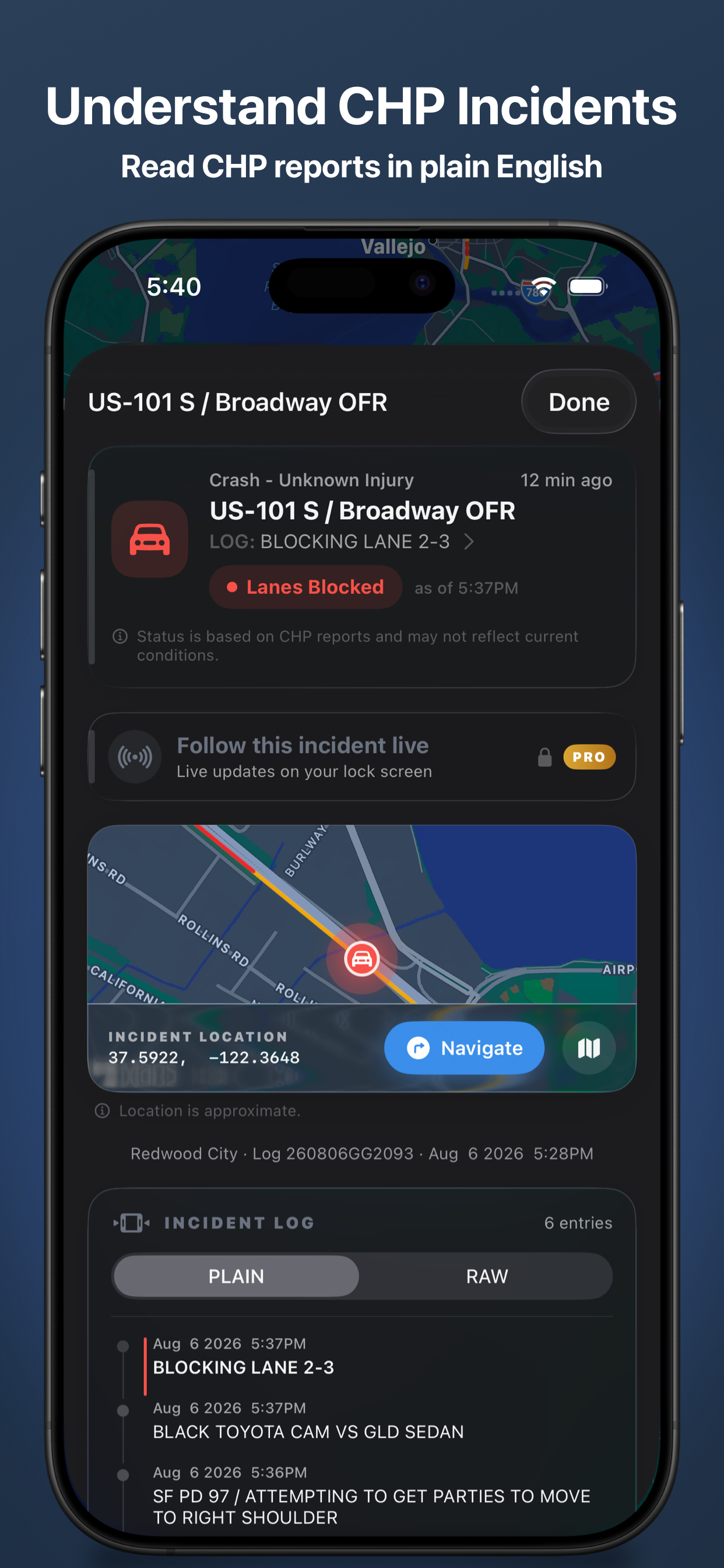 Detours: Traffic & Road Alerts screenshot 3