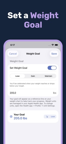Ups & Downs - Weight Tracking screenshot