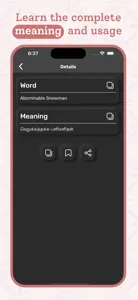 Tamil | Tamil Dictionary screenshot #3 for iPhone