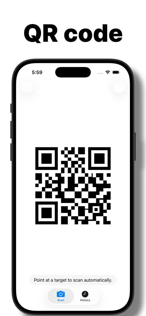 #1. QR Code - Quick Scanner&Reader (iOS) Podle: colinkoko