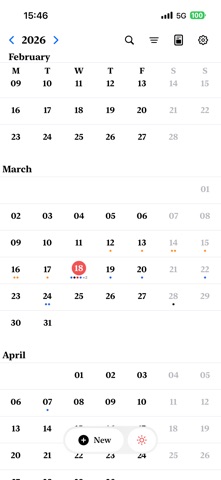 Cooing iPhone screenshot