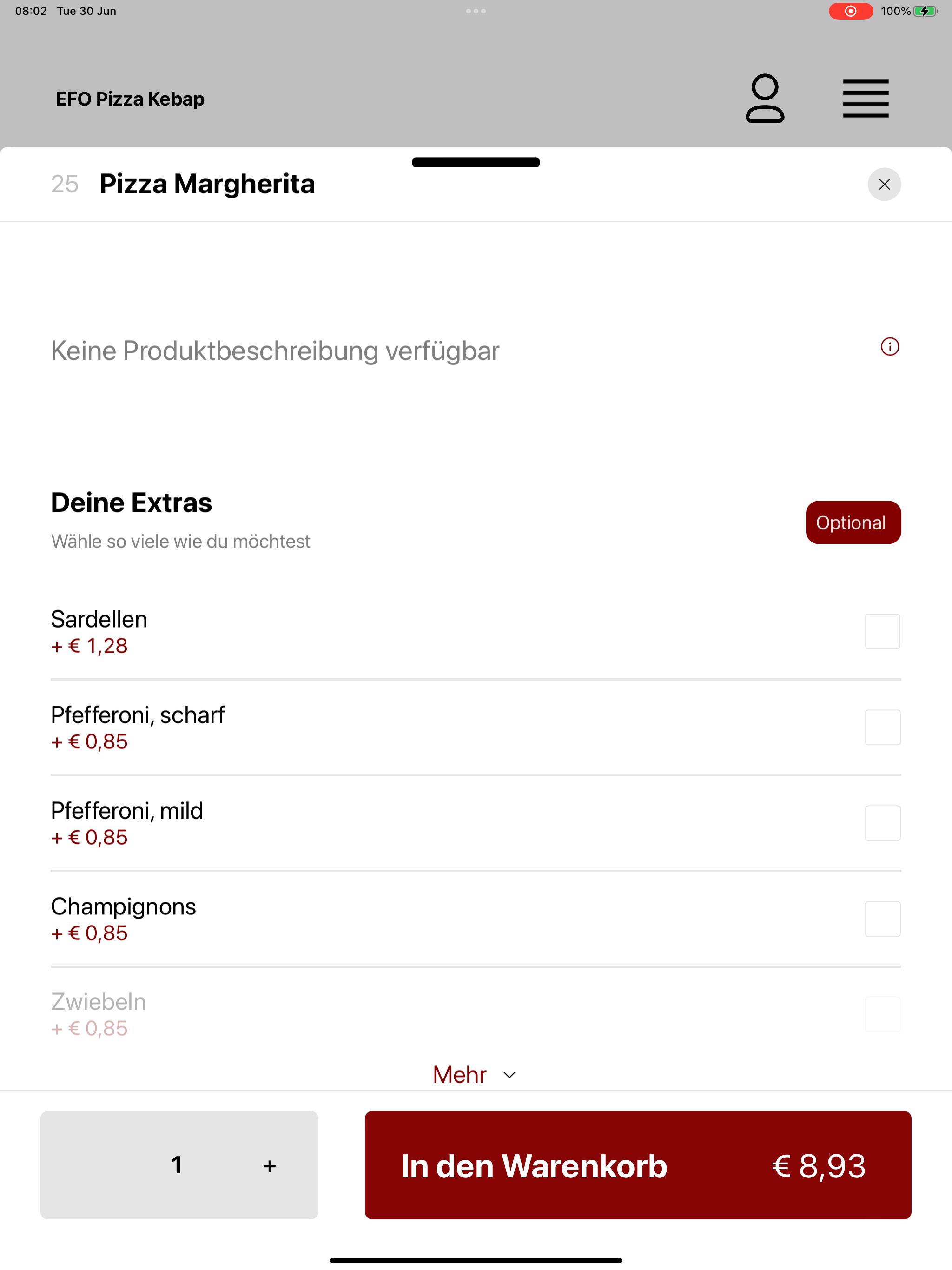 EFO Pizza Kebap screenshot 13