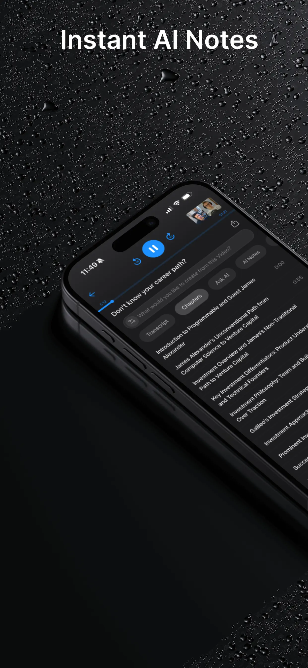 #6. ScreenApp: AI Voice Recorder (iOS) Av: ScreenApp