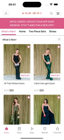 Adeline Clothing screenshot