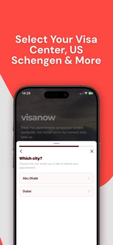 VisaNow: Find Visa Appointment iPhone screenshot